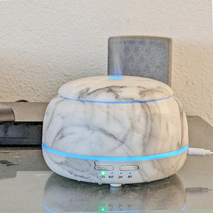Daevana™ 300ml Essential Oil Diffuser – 7-Color LED Mood Light, Ultra-Quiet Aromatherapy Humidifier (USB Type-C, Auto-Shutoff)