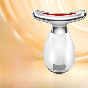 GlowLift™ Face & Neck LED & Microcurrent Beauty Massager – 7-Color Light Modes