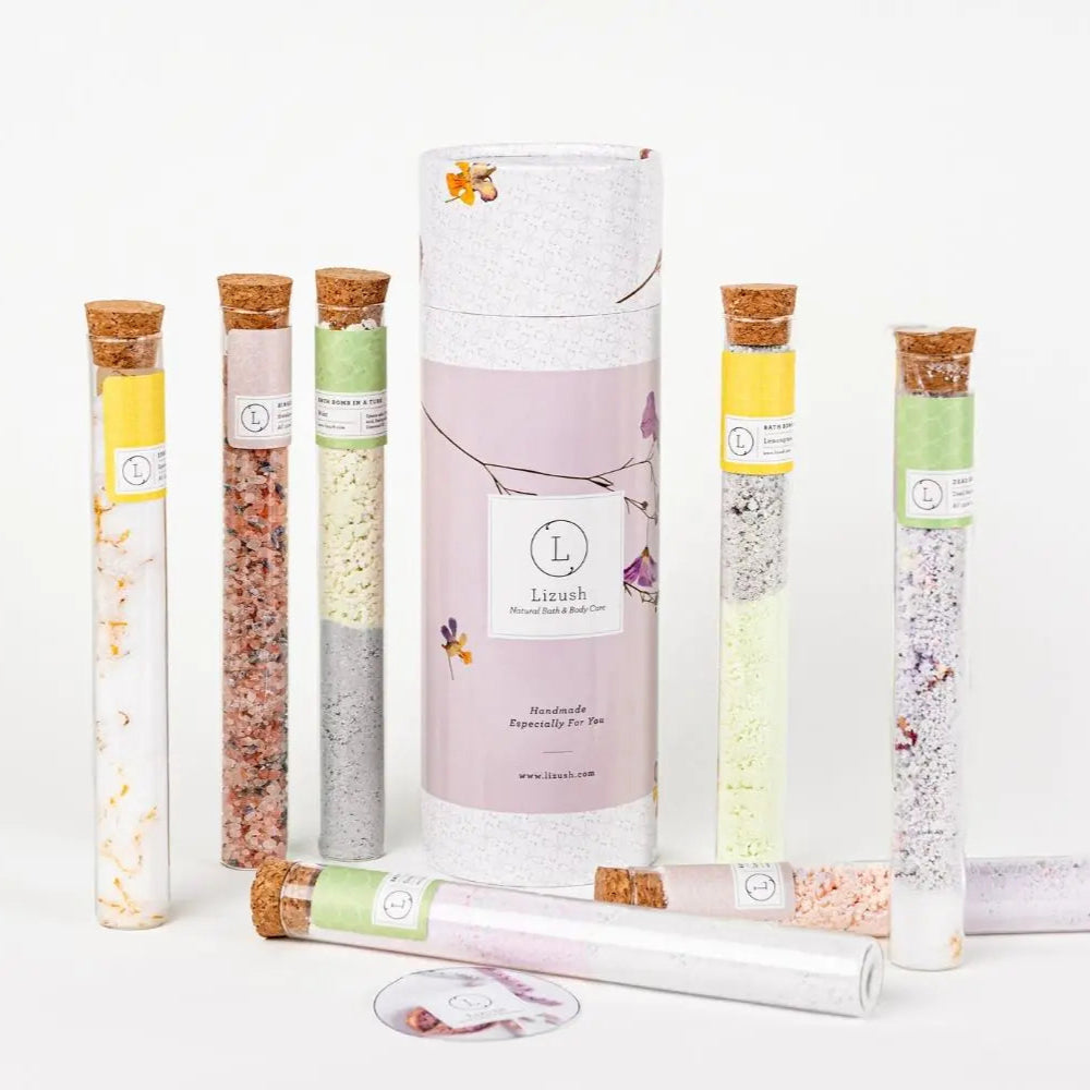 Natural Bath Salts Gift Set